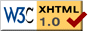 [Valid XHTML 1.0]